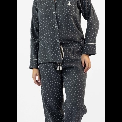 Pijama senhora ref 8424 Mira - algodão bio