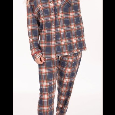 Pijama Senhora interlock - refª 25363 - R&A (inverno 2025)