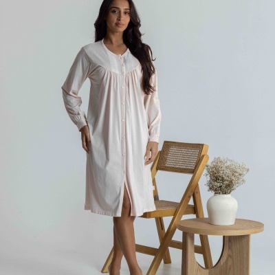 Camisa de Dormir - refª 3359 - 100% algodão  - Mira (inverno 2026)