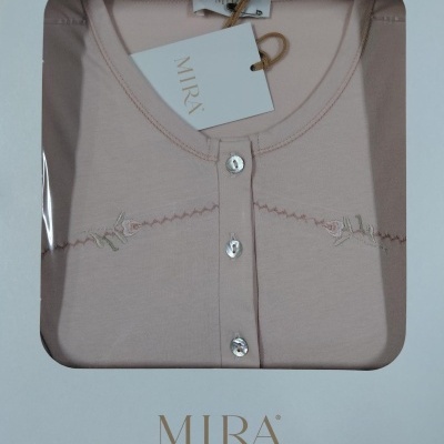 Camisa de Dormir - refª 3251 - algodão jersey - Mira (inverno 2025)