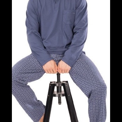 Pijama Homem - refª 25463 - R&A - jersey (inverno 2025) 100%algodão