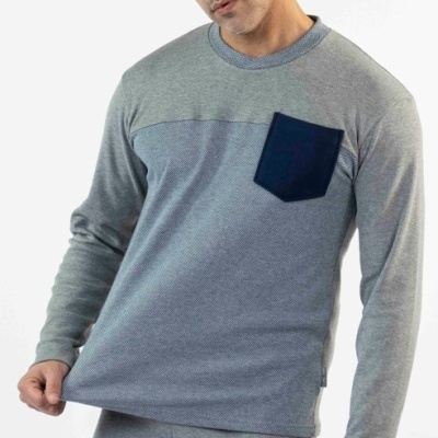Pijama de homem refª8485 interlock - Mira (inverno 2025)