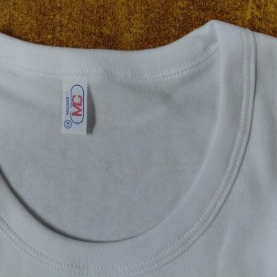 Camisola interior homem c/manga curta decote redondo cardada - ref 509CF - MC (inverno)