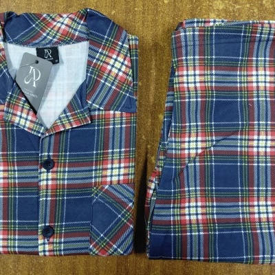 Pijama Homem interlock - refª 25465 - R&A (inverno 2025)