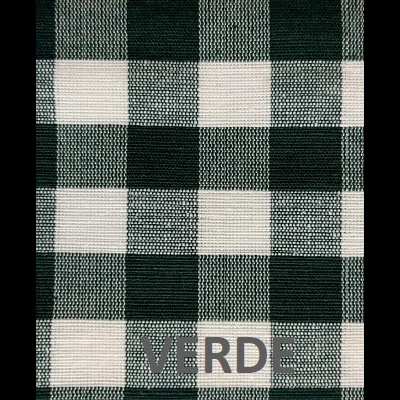 Tecido resinado vichy larg 1,40m