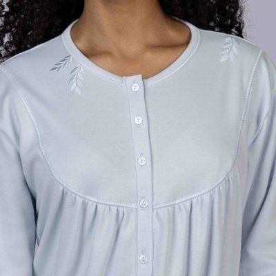 Camisa de Dormir - refª 3257 - interlock cardada - Mira (inverno 2025)