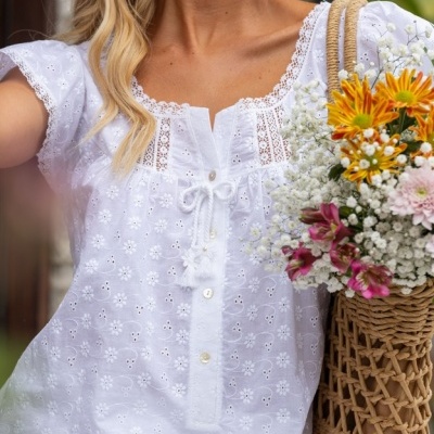 Pijama de calção senhora ref 8313MS Mira (verão)