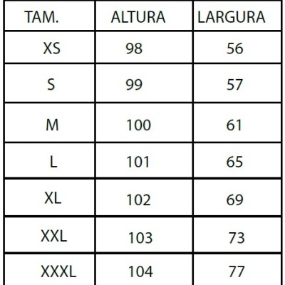 Bata de sarja abotoa ao lado direito
