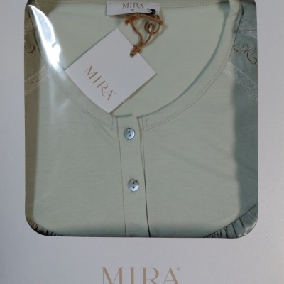 Camisa de Dormir - refª 3361 - 100% algodão  - Mira (inverno 2026)