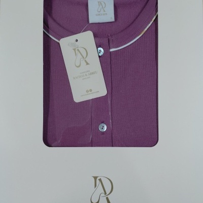 Pijama Senhora interlock cardado - refª 25364 - R&A (inverno 2025)
