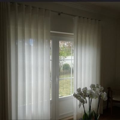 Cortinados e calhas de onda