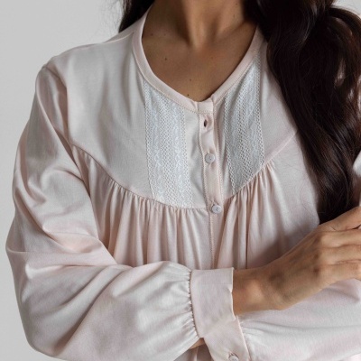 Camisa de Dormir - refª 3359 - 100% algodão  - Mira (inverno 2026)
