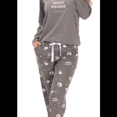 Pijama Senhora jersey - refª 25359 - R&A (inverno 2025)