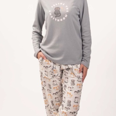 Pijama Senhora interlock - refª 26352C - R&A (inverno 2026)