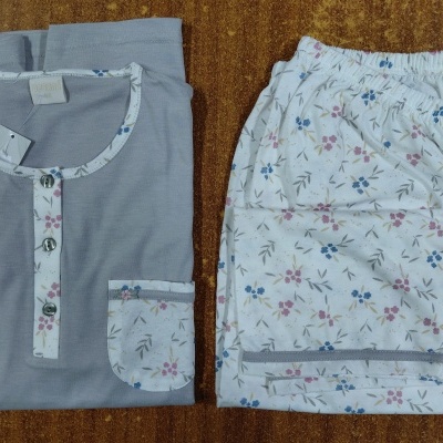 Pijama de calção pirata senhora ref 5415 Desana  (verão 2026)