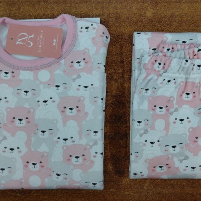 Pijama criança - refª 26554 interlock - R&A (inverno 2026)