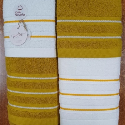 Jogo de banho - 100% algodão 550gm/m2 refª B-Listas