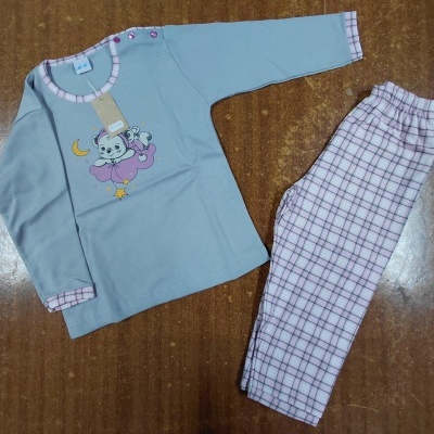 Pijama bebé 100% algodão cardado - refª 5370 - Desana (inverno 2025)