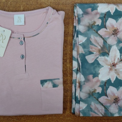 Pijama Senhora  - refª 26368 - R&A (inverno 2026)