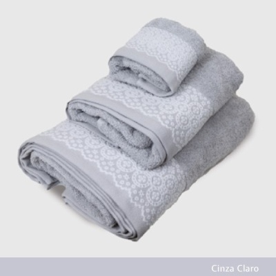 Jogo de banho - 100% algodão 400gm/m2  refª B800 - 3 ou 6 peças