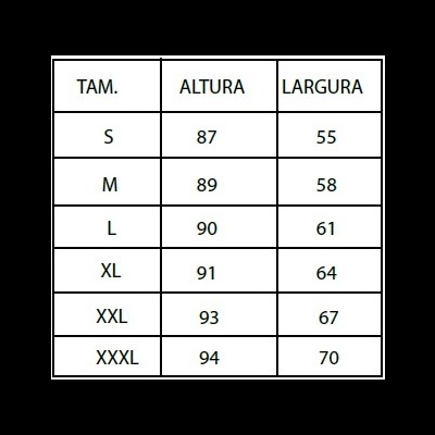 Bata de sarja abotoa ao meio - Homem