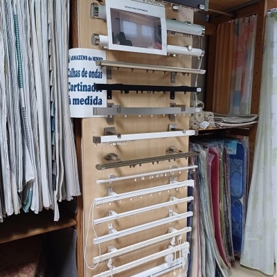 Cortinados e calhas de onda