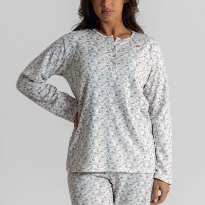 Pijama senhora ref 8546 Mira - (inverno 2026)