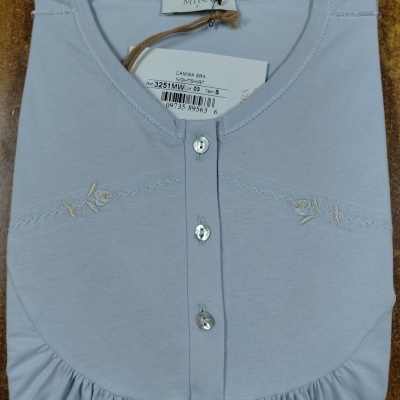 Camisa de Dormir - refª 3251 - algodão jersey - Mira (inverno 2025)
