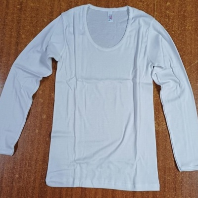 Camisola interior senhora c/manga simples (inverno)