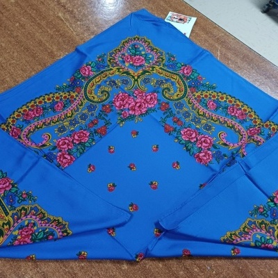 Lenço regional minhota sem franja