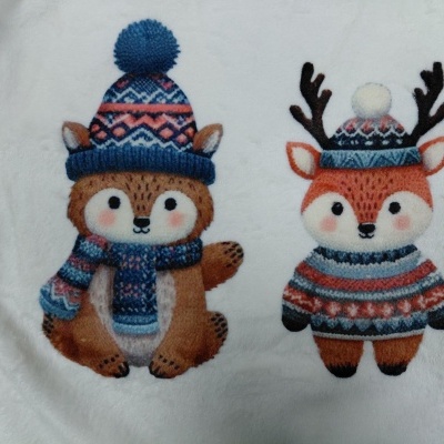 Pijama senhora ref 8455 Mira - micro polar - (inverno 2025)