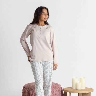 Pijama senhora ref 8556 Mira - (inverno 2026)