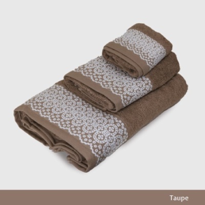 Jogo de banho - 100% algodão 400gm/m2  refª B800 - 3 ou 6 peças