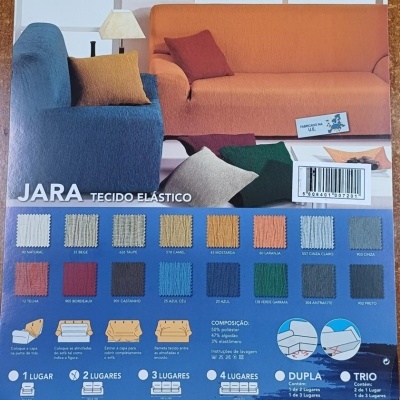 capa sofá elástica