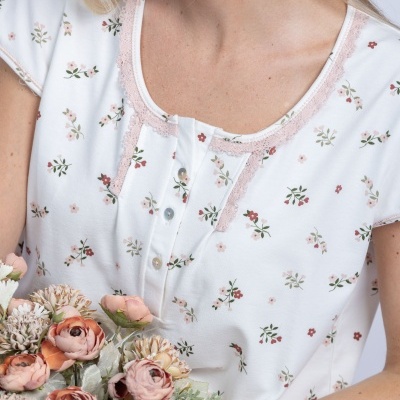 Pijama de calção  senhora ref 8465MS Mira (verão 2026)