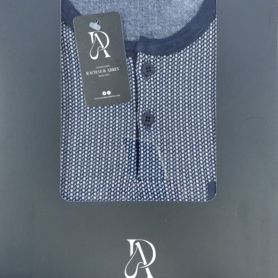 Pijama Homem - refª 26464 - R&A - interlock (inverno 2026)