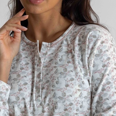 Pijama senhora ref 8546 Mira - (inverno 2026)