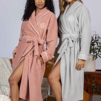 Robe Senhora - Mira - Refª 9102 - Micropolar (inverno 2025)