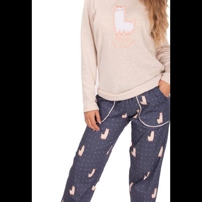 Pijama Senhora interlock - refª 25374 - R&A - (inverno 2025)