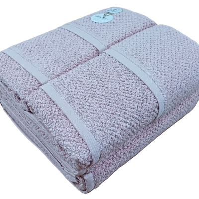 Jogo de banho - 100% algodão 550gm/m2 refª B-Xadrez