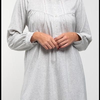 Camisa de Dormir - refª 3109 - Jersey - Mira (inverno)