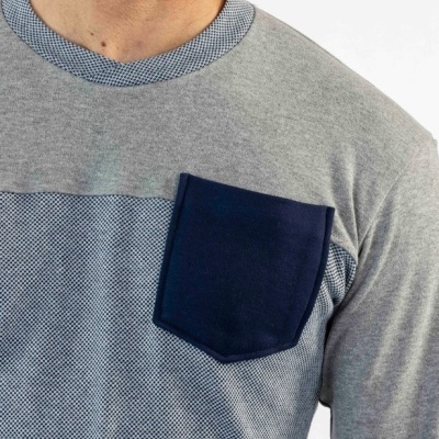 Pijama de homem refª8485 interlock - Mira (inverno 2025)