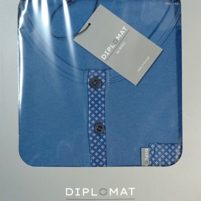 Pijama de homem cardado refª8590 - Mira (inverno 2026)