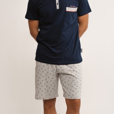 Pijama de homem calção refª8158DS - Mira (verão)