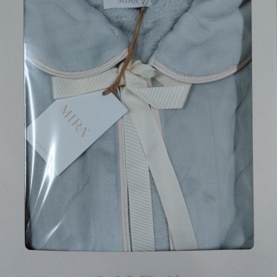 Capa senhora - Mira - refª 7045  - Micro Polar Jackard (Inverno 2025)