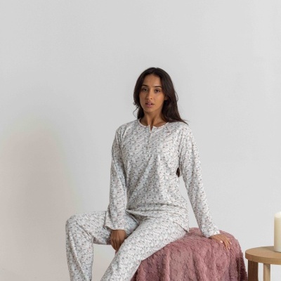 Pijama senhora ref 8546 Mira - (inverno 2026)