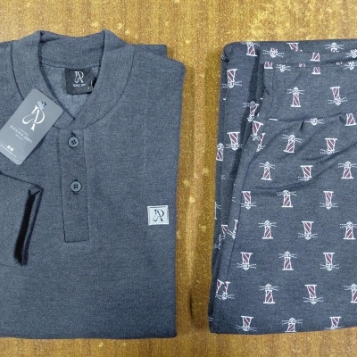 Pijama Homem - refª 25456 - R&A - interlock (inverno 2025)