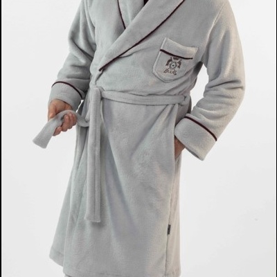 Robe Homem micropolar - Refª 9114DS - Mira (inverno 2025)