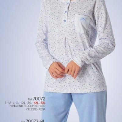 Pijama Senhora - refª 70072 - DL (inverno 2025)