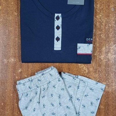 Pijama de homem calção refª8158DS - Mira (verão)